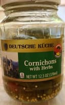 Cornichons with Herbs
