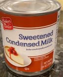 Sweetened condensed milk