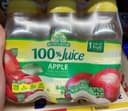 100% apple juice 6-8 fl oz bottles