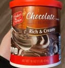 Chocolate frosting