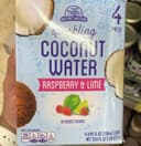 Coconut Water Raspberry & Lime