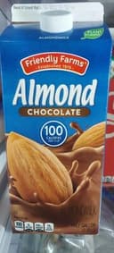 Almond chocolate milk