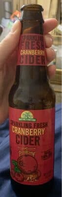 Sparkling Fresh Cranberry Cider