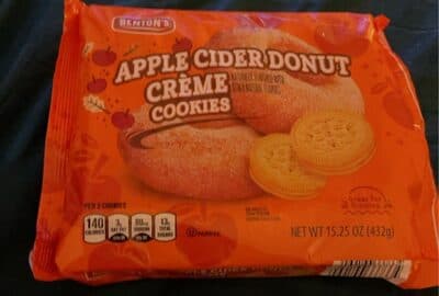 Apple cider cookies