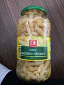 Junge Wachsbrechbohnen