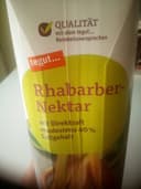 Rhabarber-Nektar