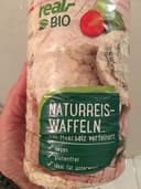 Naturreis Waffeln