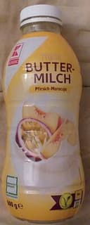 Fruchtbuttermilch Pfirsich-Maracuja