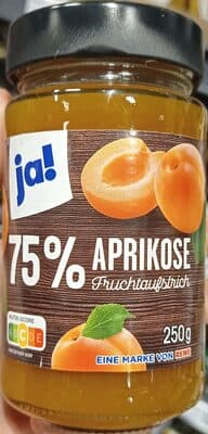 75% Aprikose Fruchtaufstrich