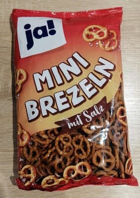 Ja mini Brezeln mit salz