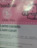 Lomo curado