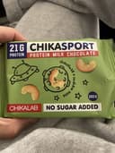 CHIKASPORT молочный шоколад с кешью