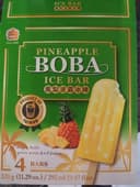 Pineapple Boba Ice Bar