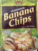 Homemade banana chips