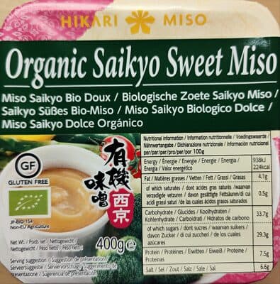 organic saikyo Sweet Miso