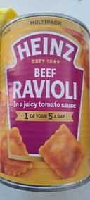 Beef ravioli