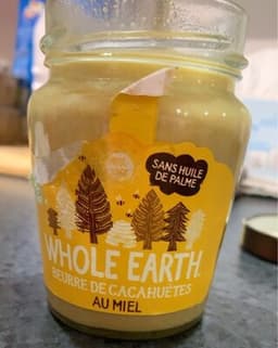Beurre de cacahuete au miel