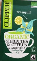 Clipper Organique Vera Aloe Green Tea Bag 20