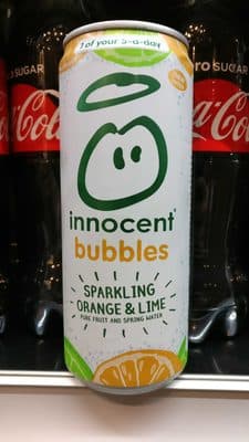Bubbles sparkling orange & lime