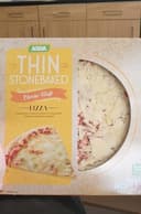 Asia thin stone baked pizza