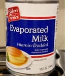 Evaporated milk