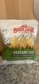 Avocado Oil Sea Salt & Cracked Pepper Kettle Style Potato Chips