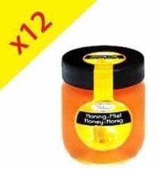 12 Paquets De Miel De Fleurs Liquide - Format Pot En Verre