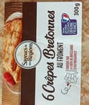 6 crêpes bretonnes au froment