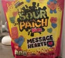 Sour Patch Kids Message Hearts