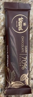 Dark chocolate 70% cocoa