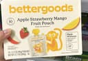 Apple Strawberry Mango Fruit Pouch