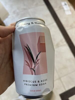 hibiscus & rose premium soda