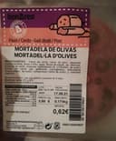 Mortadela de olivas