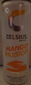 celsius energy drink mango passion