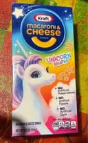 Unicorn Shapes Macaroni & Cheese