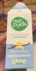 French Vanilla - almond + coconut creamer