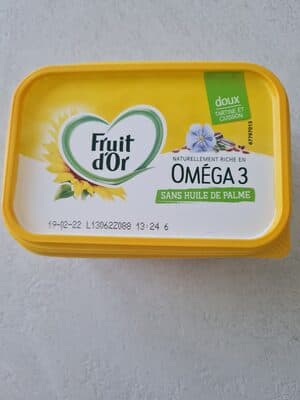 Margarine 50% MG riche en omega 3 sans huile de palme