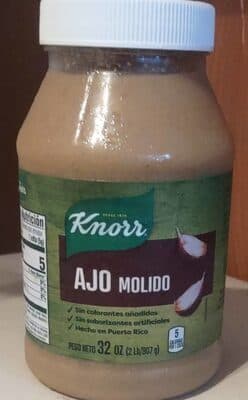 Ajo Molido - Minced Garlic