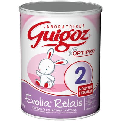 GUIGOZ Evolia Relais 2ème âge dès 6 mois 800g