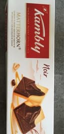Matterhorn biscuits chocolat noir