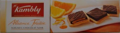 Alliance fruitée Agrumes Chcolat noir