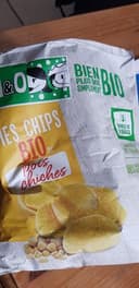 mes chips bio de pois chips