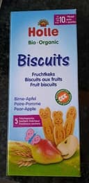 Biscuits aux fruits
