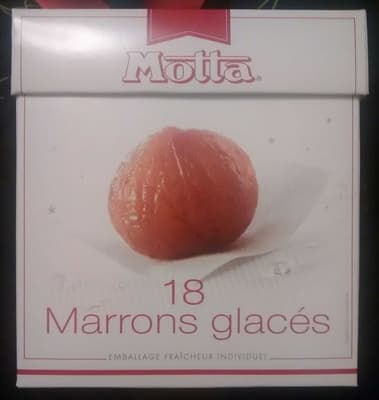 18 marrons glacés