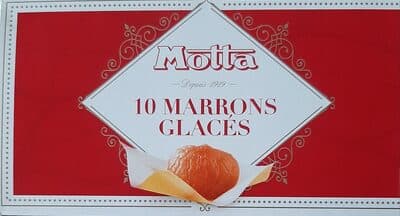10 marrons glacés