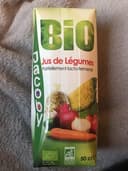 Jus de légumes partiellement lacto-fermenté