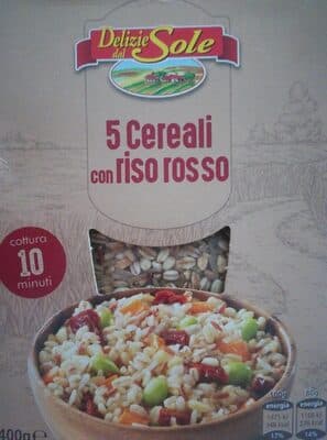 5 cereali con riso rosso