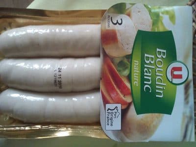 Boudin Blanc nature