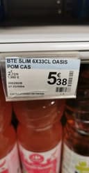 BTE SLIM 6X33CL OASIS POM CAS