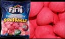 1 KG Bonbons Balle De Golf Fraise